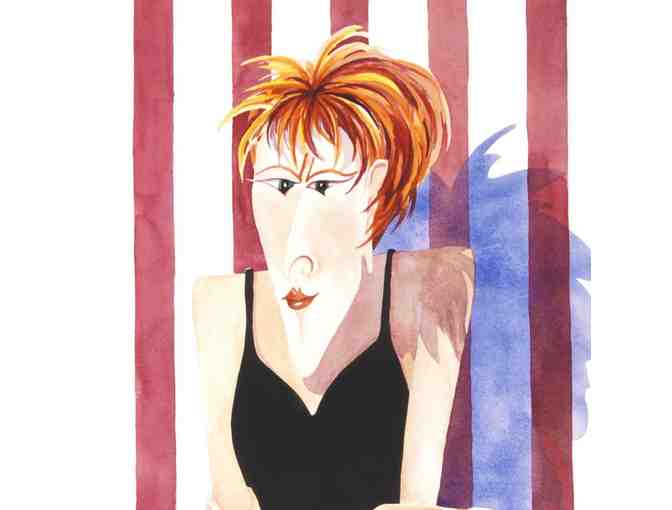 **'Little Black Dress' Limited Edition Serigraph by Artist Renee Steger Simpson!