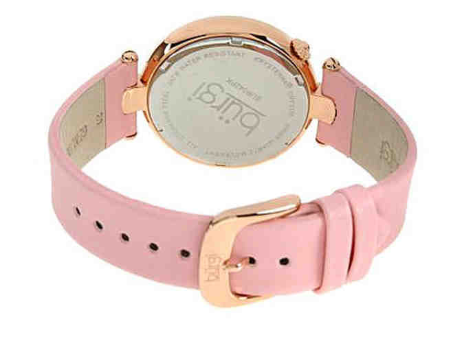 BURGI Diamond and Crystal Watch!