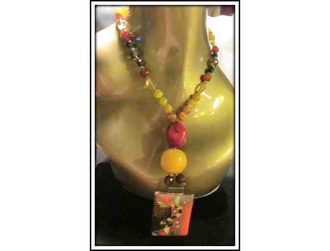 #23: 1/KIND GEMSTONE NECKLACE