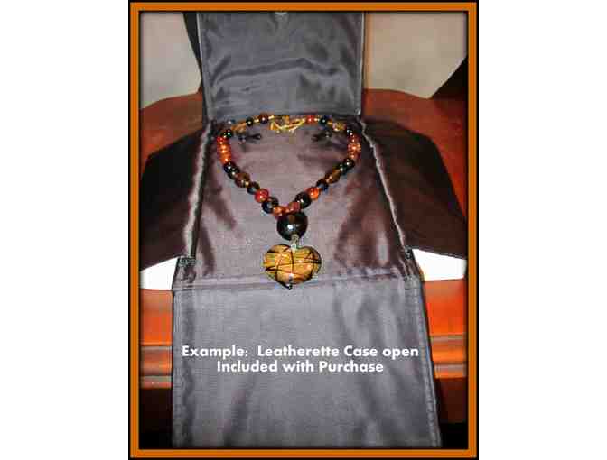 #29: 1/KIND GEMSTONE NECKLACE:  Hand crafted/Exclusive!