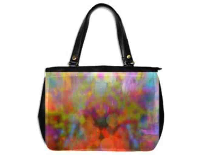 *'EXCLUSIVELY YOURS!':  CUSTOM MADE ART TOTE BAG!:  'SPLASH!' BY WBK