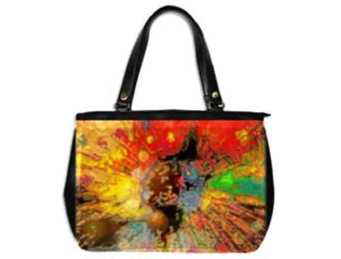 *'EXCLUSIVELY YOURS!':  CUSTOM MADE ART TOTE BAG!:  'THE AWAKENING' BY WBK