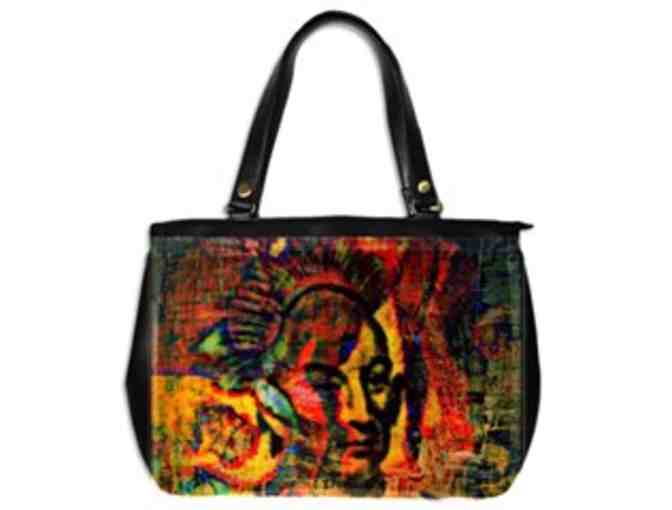 *'EXCLUSIVELY YOURS!':  CUSTOM MADE ART TOTE BAG!:  'CHIEF BLACK HAWK'