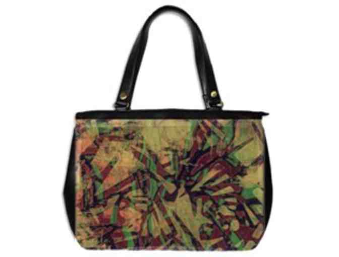 *'EXCLUSIVELY YOURS!':  CUSTOM MADE ART TOTE BAG!:  'THE SPIDER'S SECRET' BY WBK