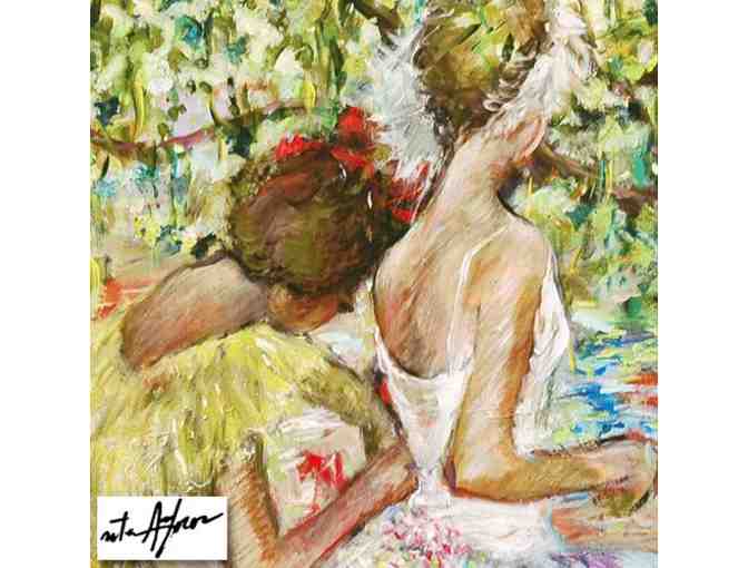 '*1 ONLY! FIVE STAR COLLECTIBLE! BALLERINA ADJUSTING DRESS BY RITA ASFOUR!'