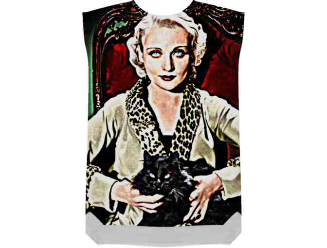 *'SILKY TENCEL SHIFT DRESS, ART-IFIED AND EXCLUSIVELY YOURS!':  'CAROL LOMBARD' BY WBK