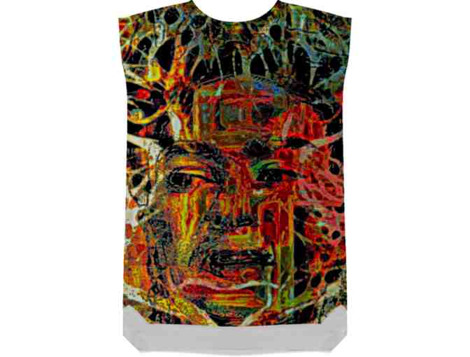 *'SILKY TENCEL SHIFT DRESS, ART-IFIED AND EXCLUSIVELY YOURS!':  'FRIDA' BY WBK