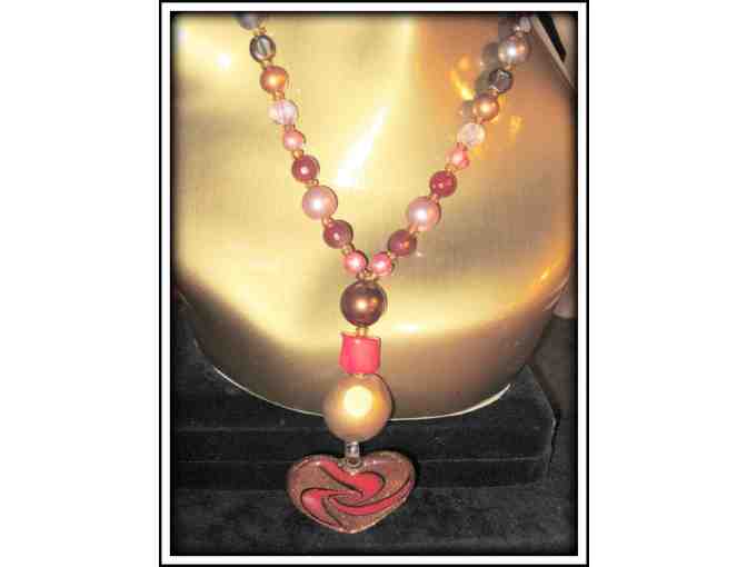 *FOR THE LOVE OF YOUR LIFE!: 1/KIND GEMSTONE NECKLACE