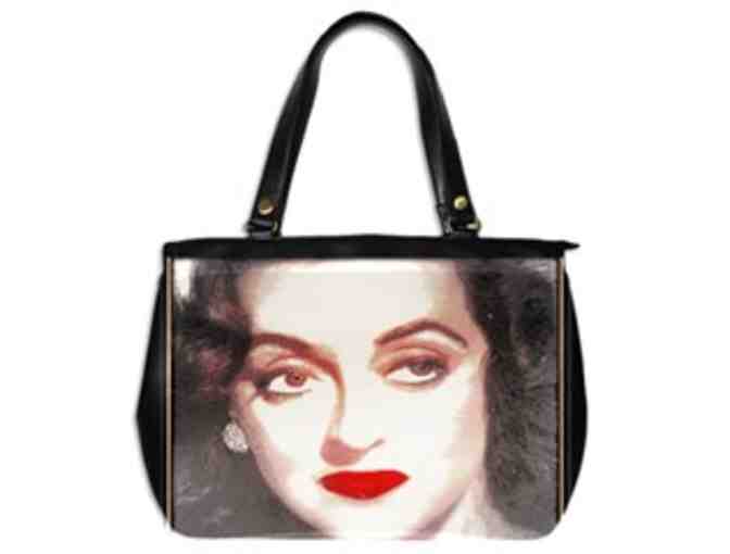 *  'BETTE': CUSTOM MADE LEATHER TOTE BAG!