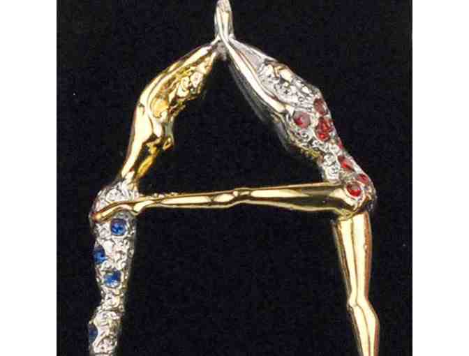*ERTE!  From the Father of Art Deco:  Initial 'A' Pendant!