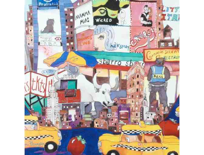 'Big Apple' LIMITED EDITION Giclee on Canvas by Linnea Pergola!