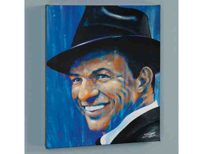 'Old Blue Eyes' LIMITED EDITION Giclee on Canvas by Renowned Artist Stephen Fishwick!
