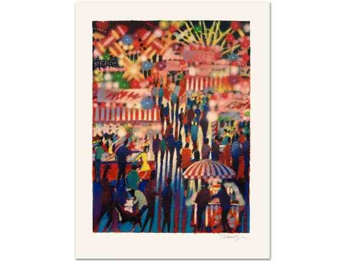 'OPENING NIGHT AT CARNIVALE' by Renowned Artist James Talmadge!