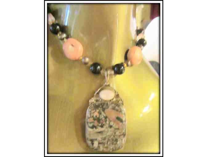 'THE PICASSO STONE'  1/kind Gemstone Necklace!