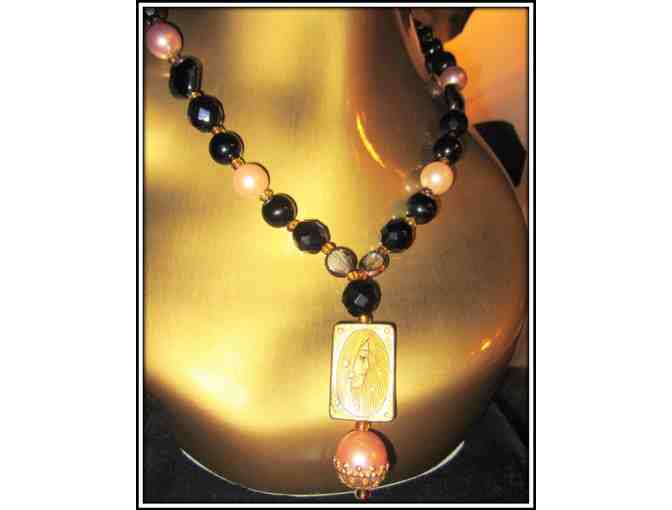 *A PROFILE OF BEAUTY: 1/Kind Gemstone Necklace!