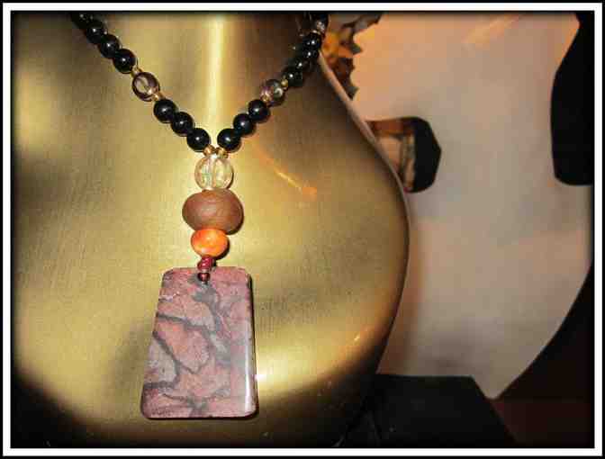 *FALL FORWARD:  1/Kind Gemstone Necklace!