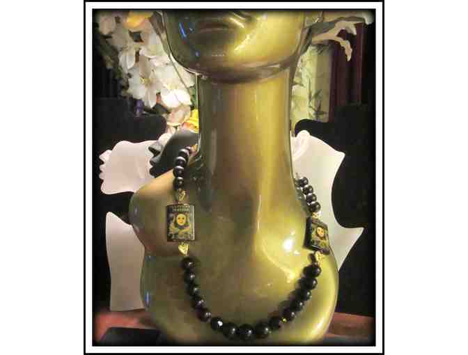 *CARNIVALE!: 1/KIND GEMSTONE NECKLACE