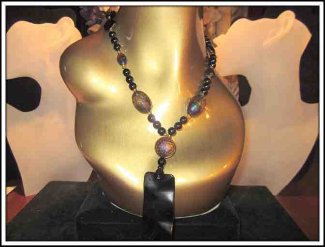 *CATCH THE WAVE: 1/KIND GEMSTONE NECKLACE!