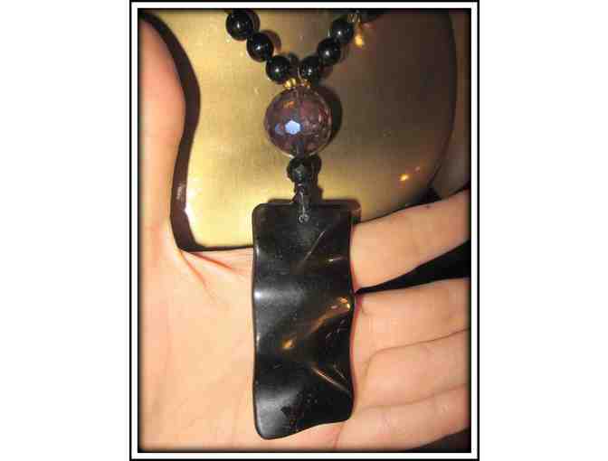 *CATCH THE WAVE: 1/KIND GEMSTONE NECKLACE!