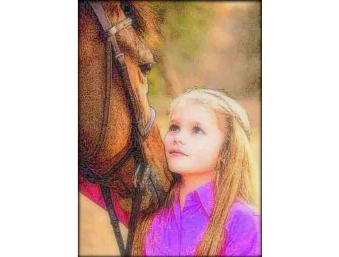 1 AWESOME GIFT! Love YOUR kids? Make them the STAR in YOUR ART collection NOW!