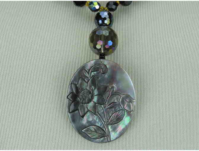 #59 by BeJeweled: 1/KIND, HANDMADE NECKLACE FEATURES SEMI PRECIOUS GEMS! 'STATEMENT'