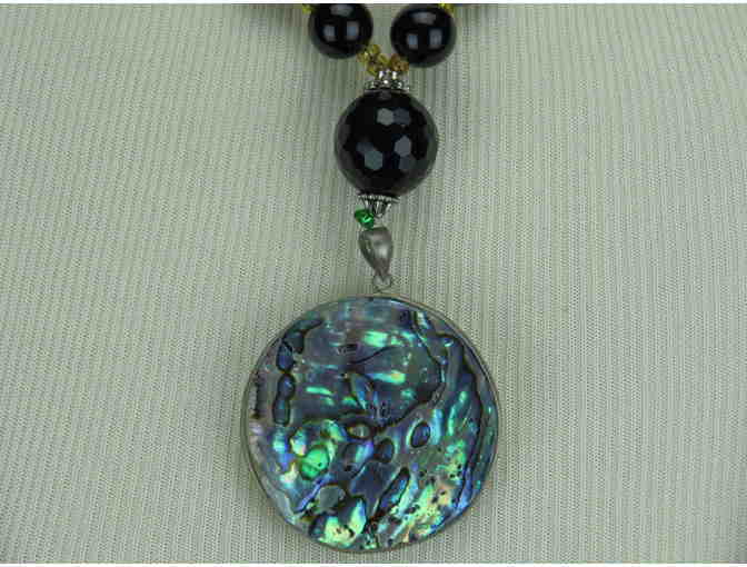 #27 by BeJeweled: 1/KIND, HANDMADE NECKLACE FEATURES SEMI PRECIOUS GEMS: 'STATEMENT'