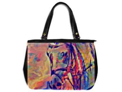 * "YEAR OF THE HORSE" BY WBK: CUSTOM MADE LEATHER TOTE BAG!