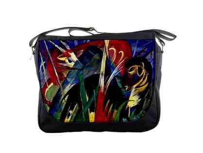 "GAZELLES" BY FRANZ MARC: AWESOME MESSENGER BAG!