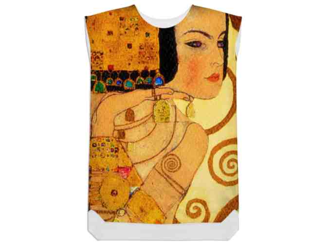 'EXPECTATION' by Gustav Klimt: SILKY! Versatile! Must Possess SHIFT DRESS!