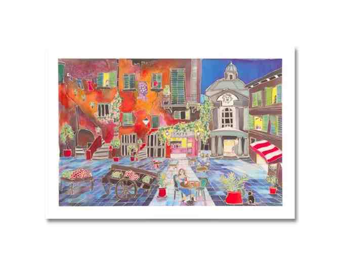 1 ONLY!!: 'Roma Cafe' by Linnea Pergola'  VERY COLLECTIBLE!!
