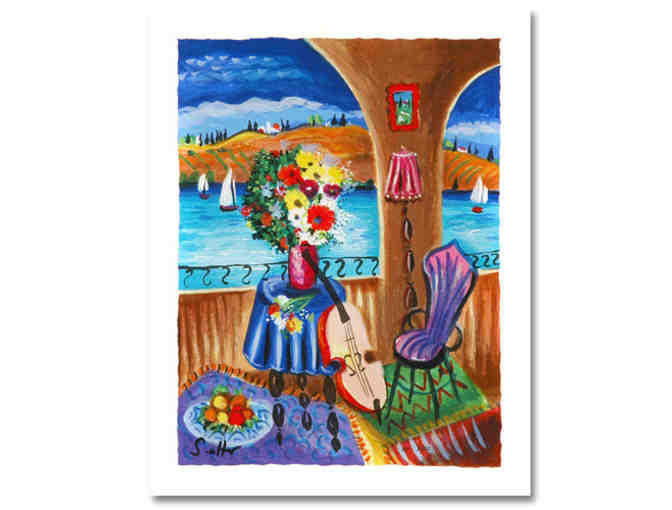 1 ONLY!: 'Romantic Interior' by Shlomo Alter:  VERY COLLECTIBLE!