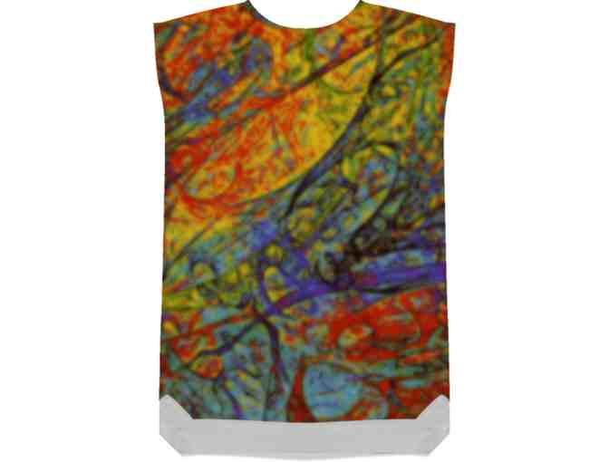 * 'COLORFUL WEB': Exclusively YOURS!: Timeless and Versatile ART SHIFT DRESS!