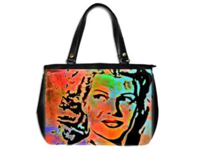 *  'RITA' BY WBK: CUSTOM MADE LEATHER TOTE BAG!