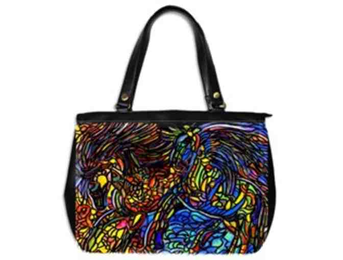 * 'PRETTY PONIES' BY WBK: CUSTOM MADE LEATHER TOTE BAG!