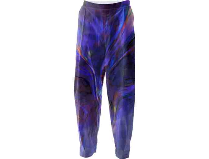'BLUE STORM' by WBK: UNISEX! 100% Cotton! Relaxed Pant