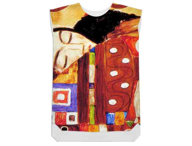 'FULFILLMENT' by Gustav Klimt:  Silky! Versatile! MUST POSSESS SHIFT DRESS!