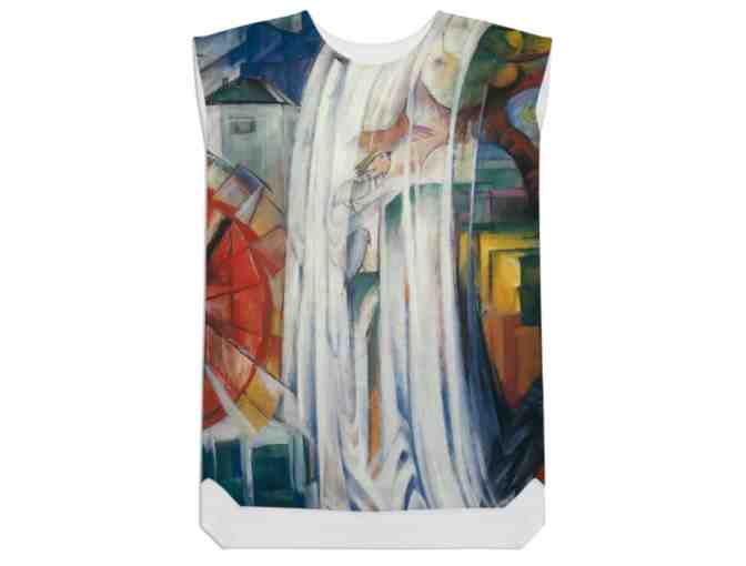 'THE BEWITCHED MILL' by Franz Marc:  SILKY! Versatile Shift Dress