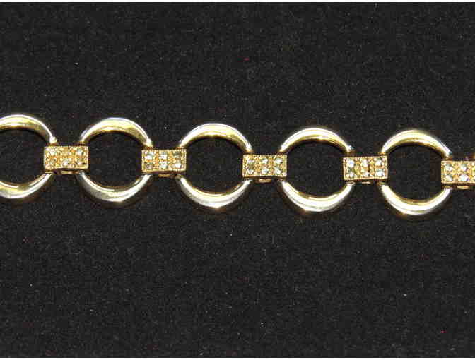BR-7:  Circles of Gold Bracelet