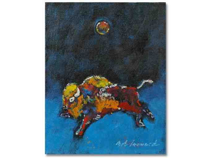 'Prance under the Moon' by Bob Howard  ORIGINAL WORK! Oil on Stretched Canvas