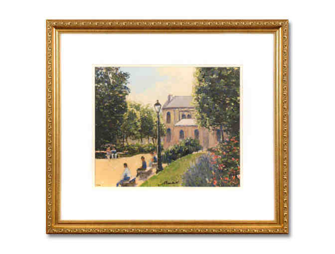 'Square St. Germain' by Andre Bardet: LTD ED Artist' Proof, signed & numbered by Artist
