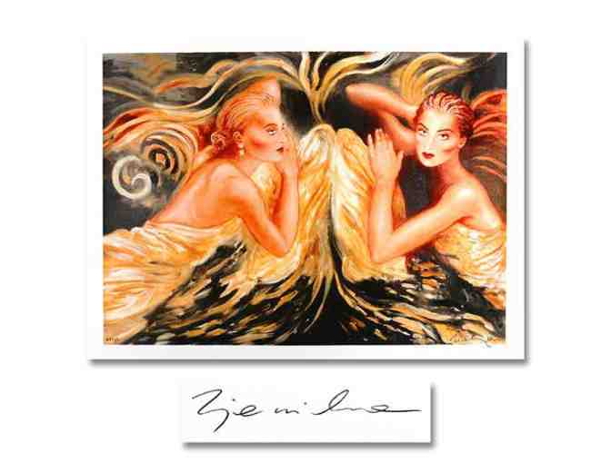 'TOUCHED BY AN ANGEL' by  Joanna Zjawinska!!':  VERY COLLECTIBLE!