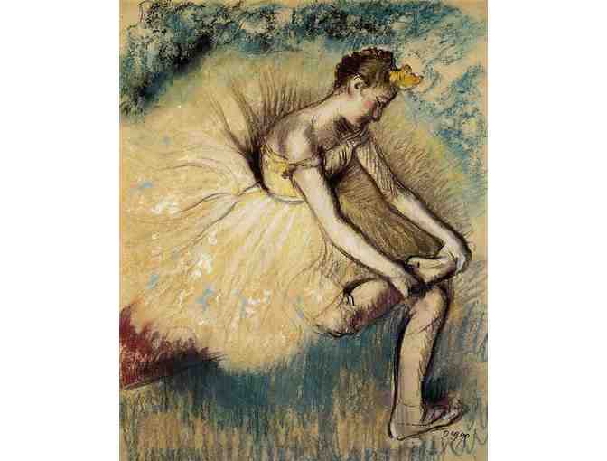 'Dancer Putting On Her Slipper' by DEGAS: Art Watch !