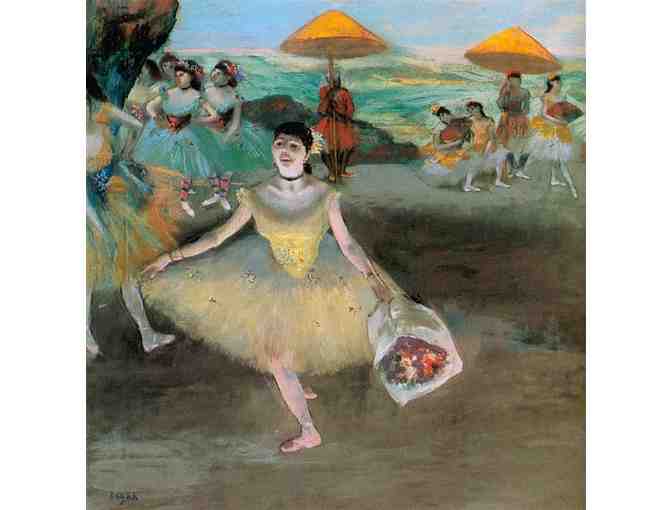 'Dancer With Bouquet Bowing' by DEGAS:  Art Watch!