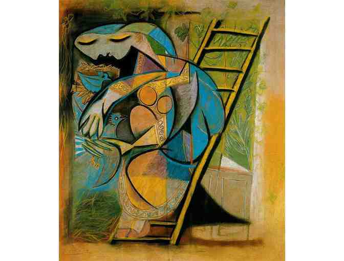 'Farmer's Wife On A Step Ladder' by PICASSO