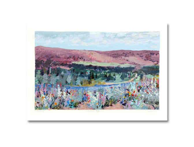 'Hill Country' by Sidonie Caron: Ltd Edition Serigraph, signed and numbered by the Artist