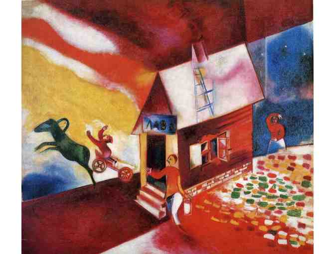 'Burning House' by Marc CHAGALL