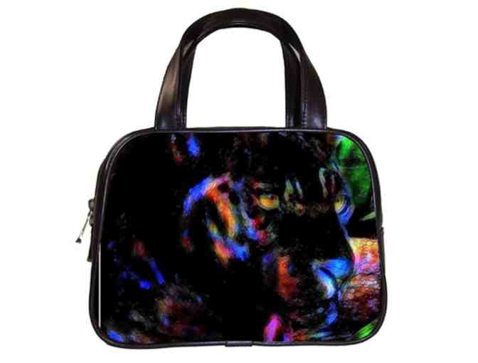 'PANTHER':  Custom Made ART Hand Bag, Genuine Leather!