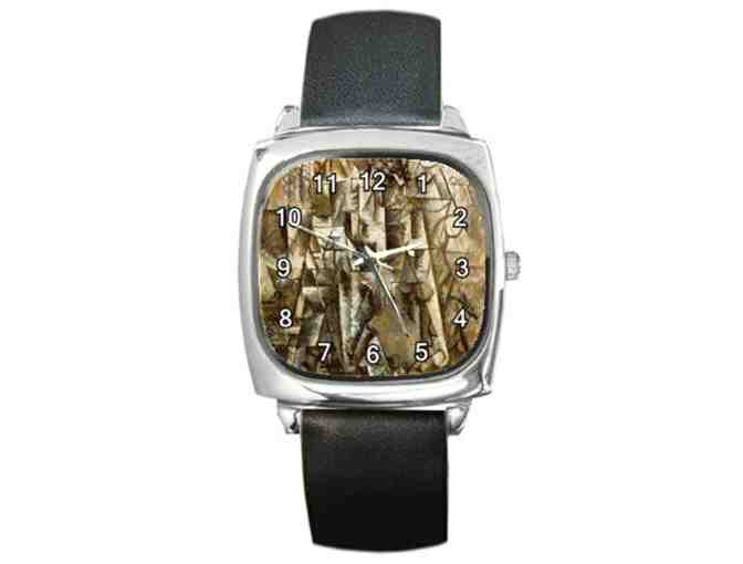 'POET' by Pablo PICASSO:  FREE Leather Band ART WATCH w/BID!