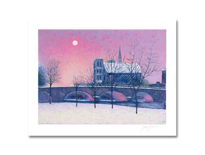 'Winter On The Seine' by James Scoppettone