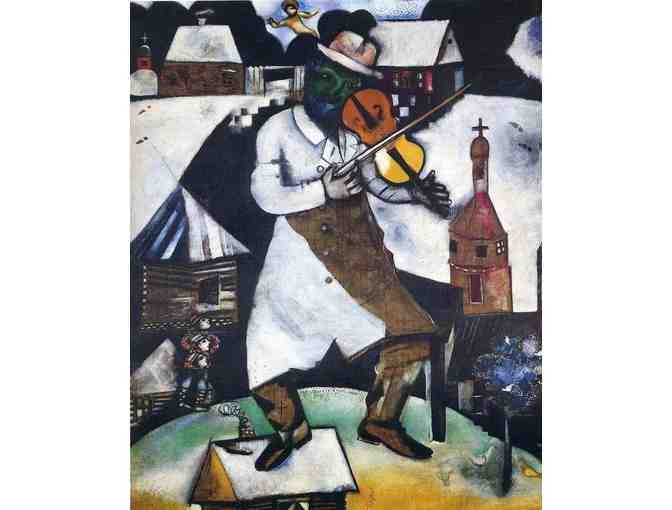 'The Fiddler' by Marc CHAGALL:  FREE Leather Band ART WATCH w/BID!